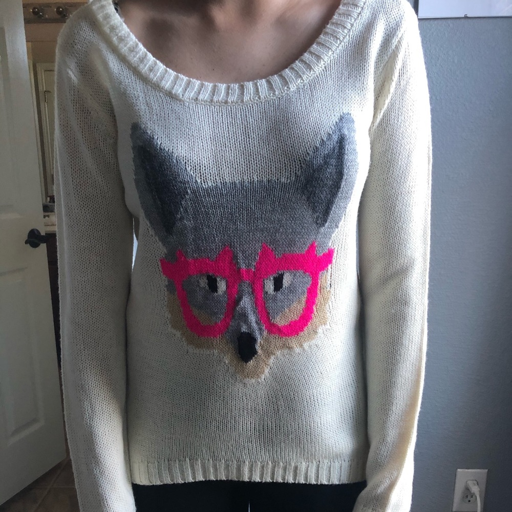 Fox sweater
